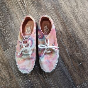 Tie dye Vans 9 1/2